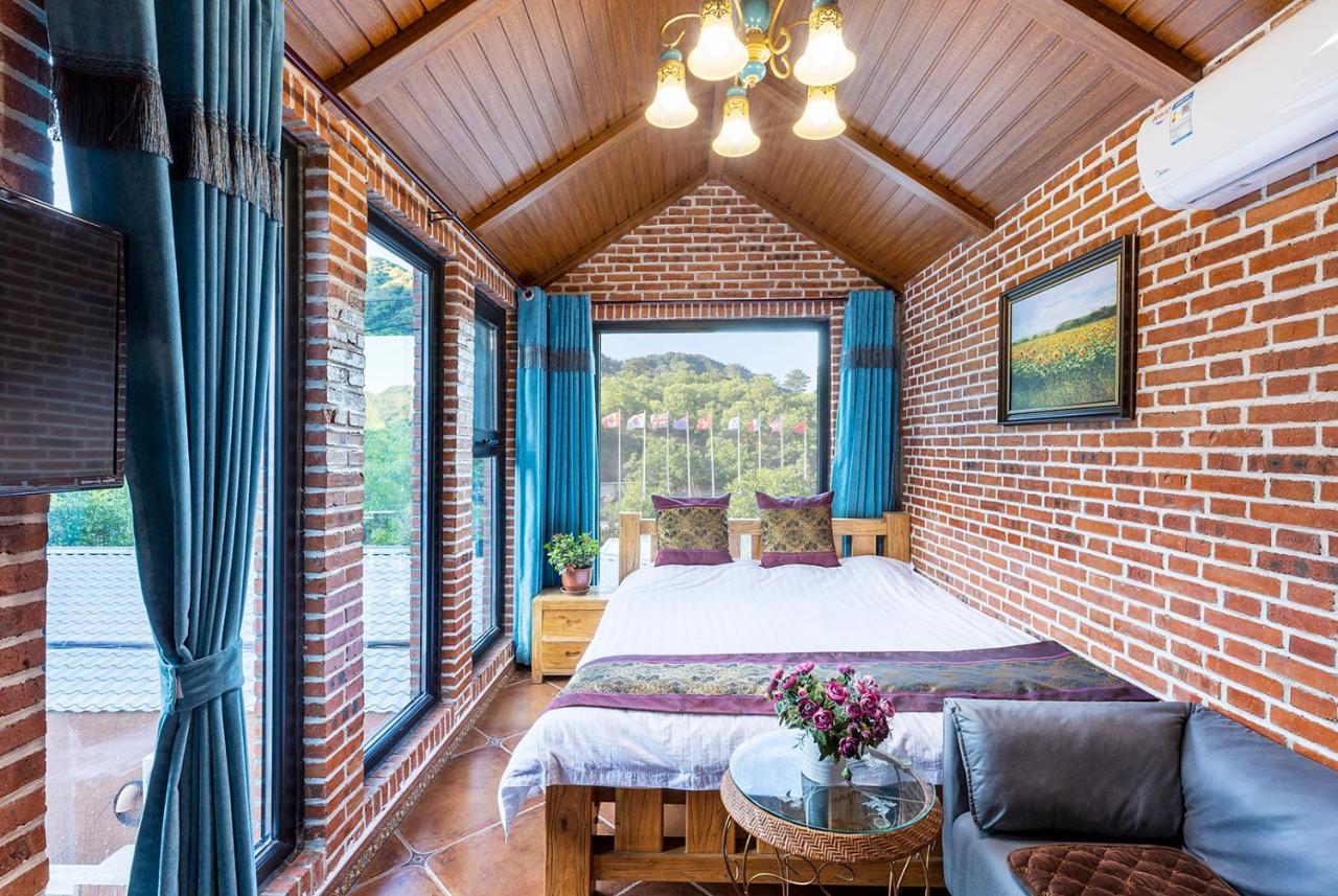 Beijing Mutianyu Great Wall Wangshanyuan Homestay Хуайжоу Экстерьер фото