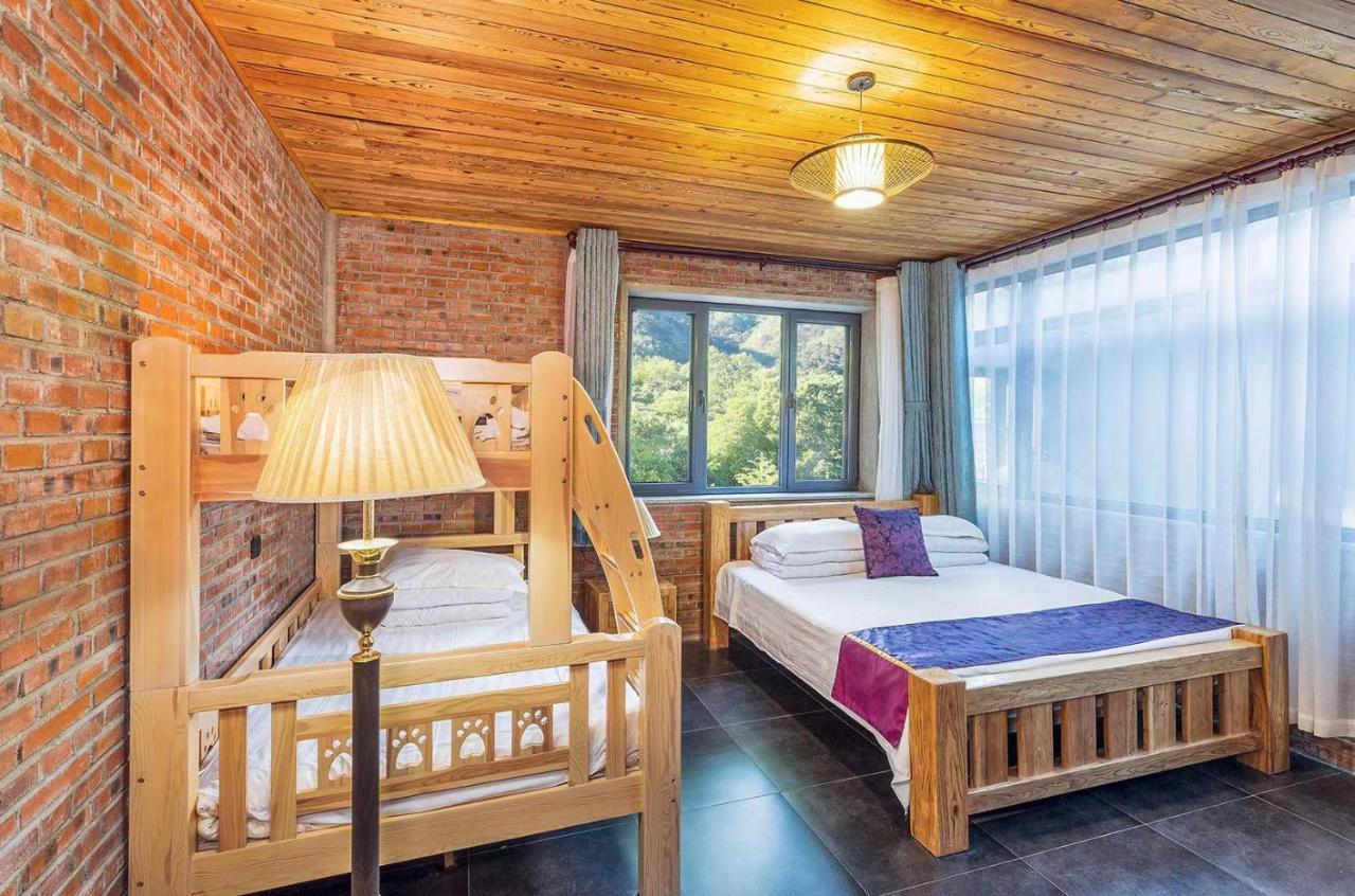 Beijing Mutianyu Great Wall Wangshanyuan Homestay Хуайжоу Экстерьер фото